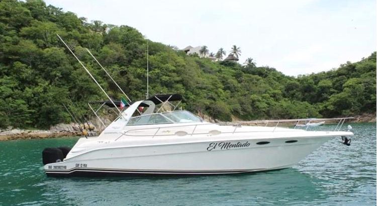 Yates y Embarcaciones en Bahías de Huatulco. Yate El Mentado en Huatulco. Recorrido en Yate en Huatulco. Tour Puesta de Sol en Yate Huatulco Oaxaca. Yates para pesca en Huatulco Oaxaca